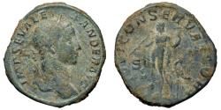 Ancient Coins - ALEXANDER SEVERUS. Æ. Sestertius. / Jupiter. 222-231 AD