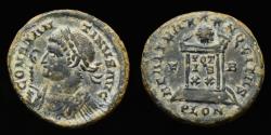 Ancient Coins - CONSTANTINE I. Æ. Follis. London, Great Britain. VOT. IS. XX. 306-337 AD