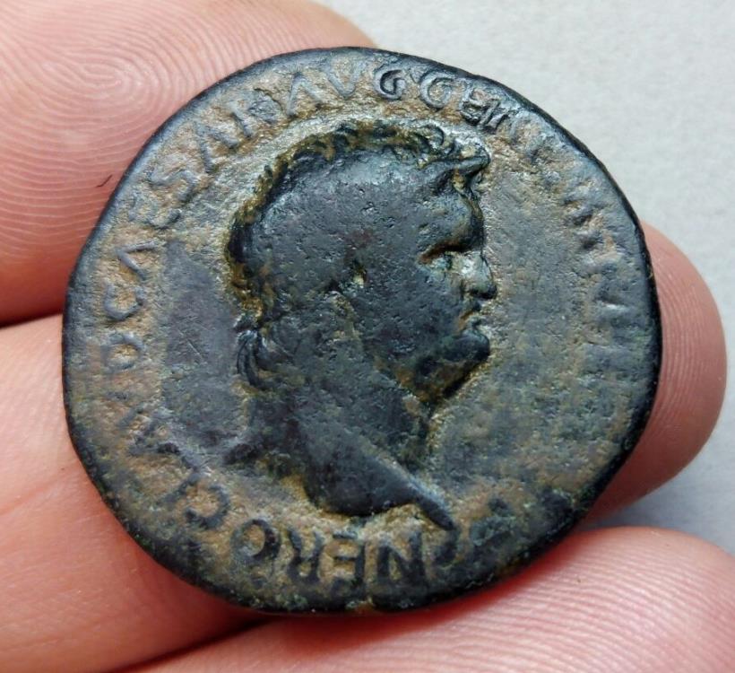 NERO - As 54-55 A.D. - ARA PACIS | Roman Imperial Coins