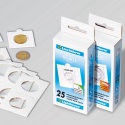 Ancient Coins - Coin holders for stapling, for coins up to 39.5mm, saver pack, 100 per box