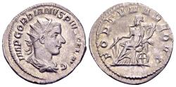 Ancient Coins - Gordian III AD 238-244, AR Antoninianus (22mm, 3.65 gram) Rome