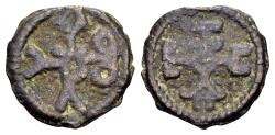 Ancient Coins - Basil II Bulgaroktonos AD 976-1025, AE (18 mm, 3.44 gram) Cherson
