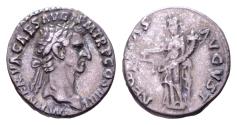 Ancient Coins - Nerva 96-98, AR Denarius (18 mm, 3.44 gram) Rome 97