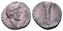 Ancient Coins - Cappadocia, Caesarea. Antoninus Pius 138-161. AR imitative (“barbarous”) Didrachm (19 mm, 5.40 gram)
