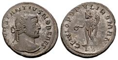 Ancient Coins - Constantius I Caesar AD 293-305. AE Follis (27 mm, 8.00 gram) Lugdunum circa 295