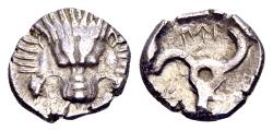 Ancient Coins - Lycian Dynasts. Perikles. AR Tetrobol or 1/3 Stater (16mm, 2.83 gram) circa 380-360 BC