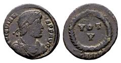 Ancient Coins - Jovian AD 363-364. AE Follis (19 mm, 2.73 gram) Siscia