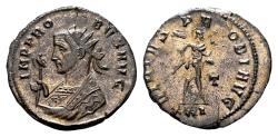 Ancient Coins - Probus 276-282. AR Silvered Antoninianus (22 mm, 3.45 gram) Siscia