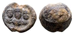 Ancient Coins - Roman imperial seal (17x15x9 mm, 9.52 gram) later 4th-early 5th century