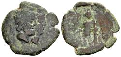 Ancient Coins - SNG Morcom Plate coin - Sicily, Katane. AE (21mm, 3.30 gram) c.  263-200 BC