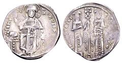 Ancient Coins - Andronicus II AD 1282-1328, with Michael IX, AR Basilikon (22mm, 2.09 gram) Constantinopolis