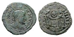 Ancient Coins - Constantine the Great AD 307-337. AE Imitative (“Barbarous”) Follis (20 mm, 2.03 gram) Balkan region