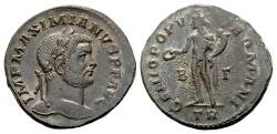 Ancient Coins - Maximian AD 286-310, AE Follis (26 mm, 8.78 gram) Trier 296-97