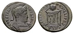 Ancient Coins - Constantine the Great AD 307-337, AE Follis (19mm, 3.00 gram) Trier 322