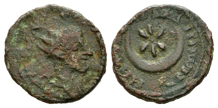 Mesopotamia, Carrhae. Gordian III AD 238-244, AE 20mm (4.84 g)