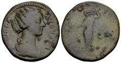 Ancient Coins - Lucilla, wife of Lucius Verus AD 161-169, AE As (26mm, 11.32 gram) Rome
