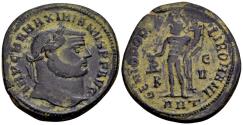 Ancient Coins - Maximian AD 286-310, AE Follis (27mm, 9.65 gram) Antioch 300-301