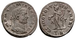 Ancient Coins - Maximian AD 286-310, AE Follis (26 mm, 10.82 gram) Trier 296-97