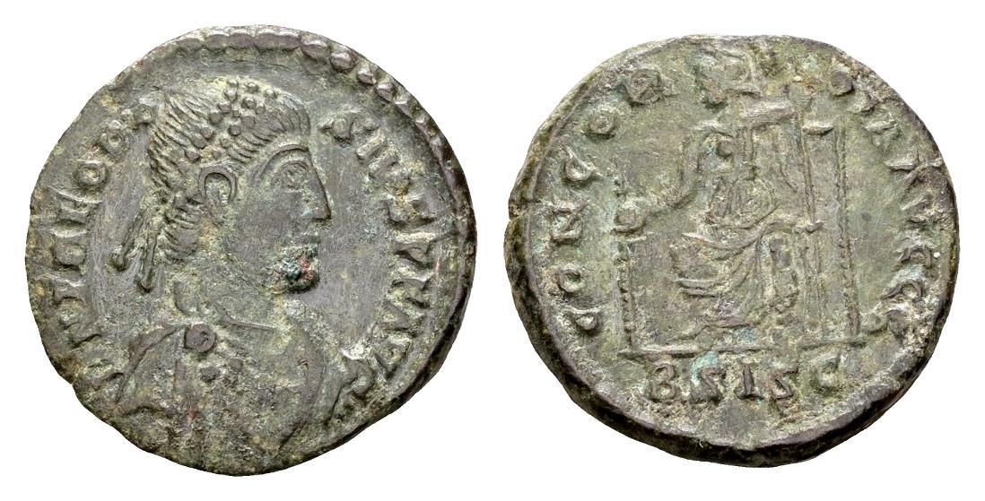 Theodosius I AD 379-395. AE (17 mm, 2.72 gram) Siscia | Roman