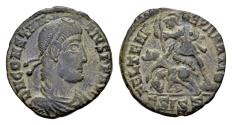 Ancient Coins - Constantius II 337-361. AE Follis (17 mm, 2.08 gram) Siscia 351-355