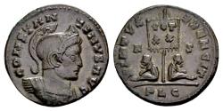 Ancient Coins - Constantine the Great AD 307-337, AE Follis (19 mm, 3.08 gram) Lugdunum 320