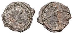 Ancient Coins - Marius 269. AE Silvered Antoninianus (21 mm, 2.22 gram) Cologne