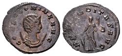 Ancient Coins - Salonina, wife of Gallienus 253-268. AE Antoninianus (23 mm, 2.92 gram) Rome