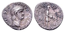 Ancient Coins - Nero AD 54-68. AR Denarius (19 mm, 3.48 gram) Lugdunum 61-63