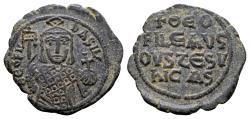 Ancient Coins - Theophilus AD 829-842, AE Follis (26 mm, 5.29 gram) Constantinopolis