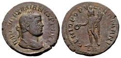 Ancient Coins - Maximian AD 286-310, AE Follis (27 mm, 8.13 gram) Lugdunum 295