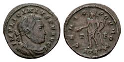 Ancient Coins - Licinius I 308-324. AE Follis (21 mm, 3.57 gram) Trier AD 316