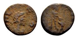 Ancient Coins - Leo I AD 457-474, AE Nummus (11mm, 0.97 gram) Constantinopolis
