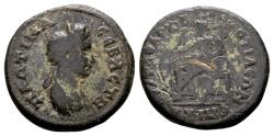 Ancient Coins - Phrygia, Cotiaeum. Plotina, wife of Trajan 98-117. AE (25 mm, 12.37 gram), Claudius Varus, magistrate