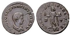 Ancient Coins - Constantine II Caesar AD 317-337, AE Follis (20 mm, 3.20 gram) Trier 317-18