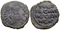 Ancient Coins - Theophilus AD 829-842, AE Follis (24 mm, 4.28 gram) Constantinopolis