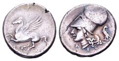 Ancient Coins - Corinthia, Corinth. AR Stater (21 mm, 8.44 gram) circa 350/45-285 BC