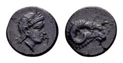 Ancient Coins - Troas, Kebren. AE (10mm, 0.86 gram) Circa 387-310 BC