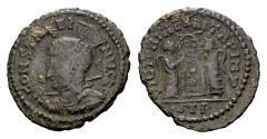 Ancient Coins - Constantine the Great AD 307-337, AE Imitative (“Barbarous”) Follis (19 mm, 3.30 gram) Trier