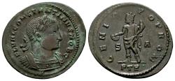 Ancient Coins - Constantine I Caesar 306-307. AE Follis (27x30 mm, 7.99 gram) Trier 307