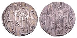 Ancient Coins - Empire of Trebizond. Manuel I Comnenus AD 1238-1263, AR Asper (20 mm, 2.78 gram)