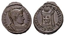 Ancient Coins - Constantine the Great AD 307-337, AE Follis (19mm, 2.70 gram) Trier 322-23