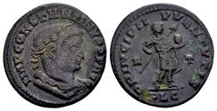 Ancient Coins - Constantine the Great AD 307-337, AE Follis (22 mm, 4.60 gram) Lugdunum 309-310