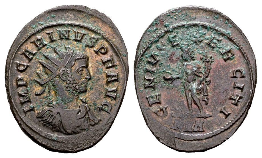 Carinus 283-285. AR Antoninianus (22 mm, 4.75 gram) Rome 283 | Roman ...