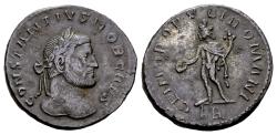 Ancient Coins - Constantius I Caesar AD 293-305. AE Follis (27 mm, 11.04 gram) Lugdunum circa 295
