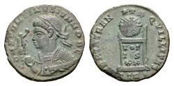 Ancient Coins - Constantine II Caesar 317-337. AE Follis (18 mm, 2.09 gram) Trier 322