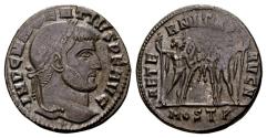 Ancient Coins - Maxentius 306-312. AE Follis (24 mm, 6.99 gram) Ostia 309-312