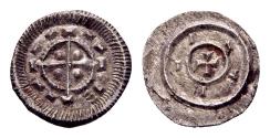 World Coins - Hungary, Bela II 1131-1141, AR Denier (12mm, 0.39 gram)