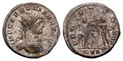 Ancient Coins - Aurelian 270-275. Billon Antoninianus (20 mm, 3.53 gram) Ticinum 274-275