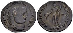Ancient Coins - Galerius Caesar AD 293-305, AE Follis (28 mm, 9.18 gram) Antioch c. 304-305