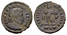 Ancient Coins - Constantine the Great AD 307-337, AE Follis (20mm, 3.08 gram) London AD 315-316
